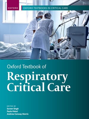 cover image of Oxford Textbook of Respiratory Critical Care